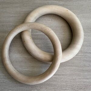 Wooden bangle set Erica Tanov